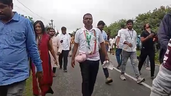 Man Who Covered 554 km in Bharat Jodo Padayatra