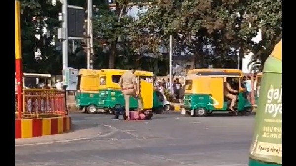 Fact check: Is it true that the police beat up a person in Chennamma Circle, Belagavi?