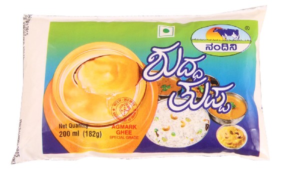 KMF Nandini ghee price Increased Rs 180 per litre KMF Nandini ghee price Increased Rs 180 per litre