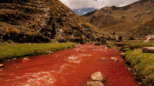 Peru Red river that amazes viewers watch the video South America