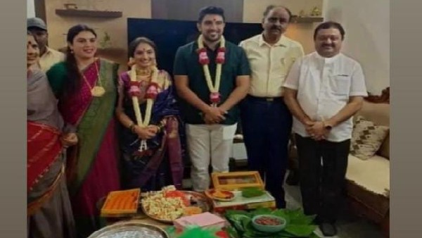 ವೈಷ್ಣವಿ ಗೌಡ ಜೊತೆ ಫೋಟೋದಲ್ಲಿದ್ದ ವಿದ್ಯಾಭರಣ್‌ ಯಾರು 