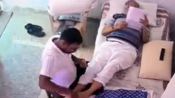 VIP treatment, massage to Satyendra Jain in jail - BJP shared old video
