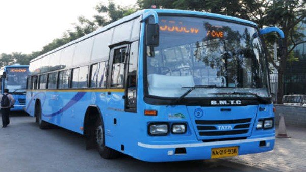 BMTC bus driver suspended after he thrashing biker 