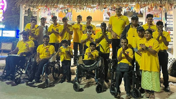 Mitty Cafe started by the disabled at bengaluru kempegowda international Airport 