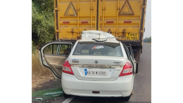 Sindagi CPI and His Wife killed in An Accident