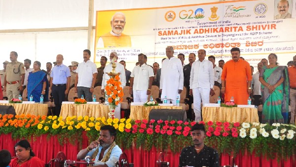 Central Government Help Chamarajanagar 1693 Specially Abled People