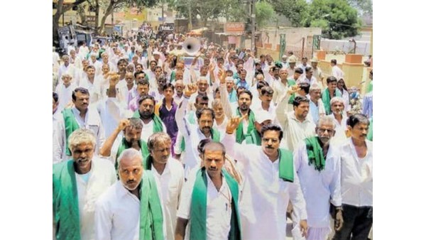 ಮಂಡ್ಯದಲ್ಲಿ ರೈತರ ಆಕ್ರೋಶ 