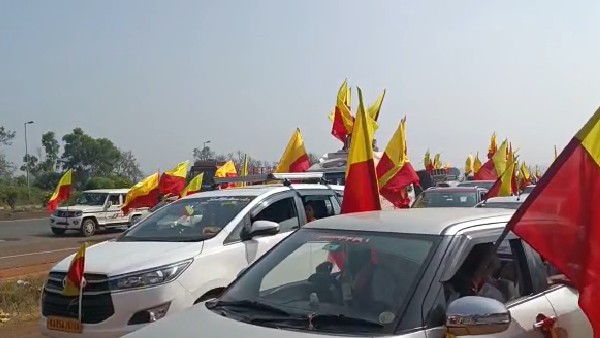 Karve State President Narayana Gowda Oppose Maharashtra Ministers Belagavi Visit