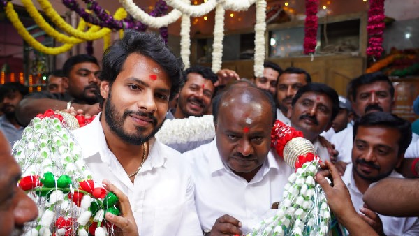 HD Kumaraswamy Birthday Celebration In Ramanagara