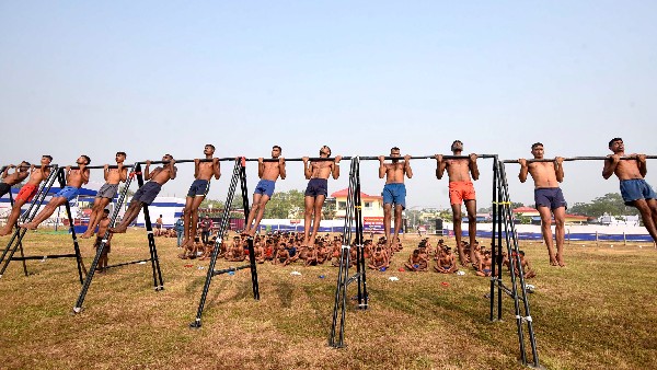 First Batch Of Agniveers selected From Jammu And Kashmir Joined For Training First Batch Of Agniveers selected From Jammu And Kashmir Joined For Training