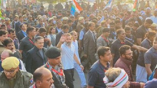 I am here as an Indian: Kamal Hassan at Red Fort after joining Congress yatra 