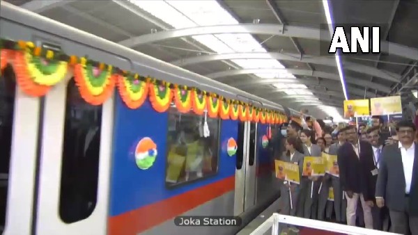 Prime Minister Narendra Modi inaugurated the Joka-Taratala Metro 