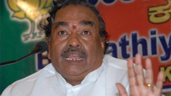 Former Minister K S Eshwarappa Slams D K Shivakumar
