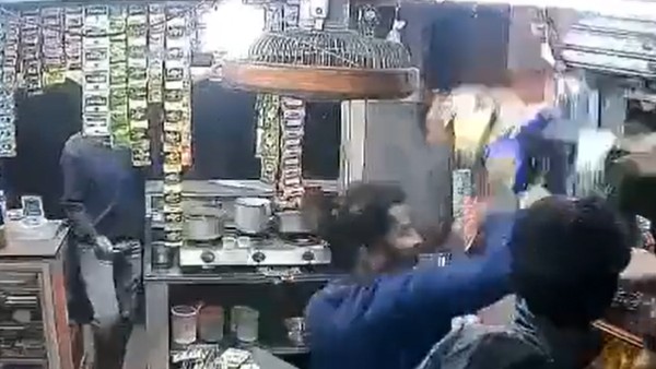 Bengaluru Shopkeepers Beaten Up In Vicious Attack Caught On Camera
