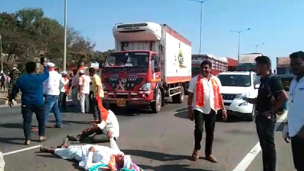  2a Reservation Issue: Protest by Panchamasali Community in Shiggaon