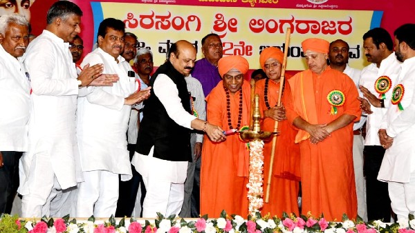 Governments Full Cooperation To Sirasangi Sri Lingaraja Desai Trust Saya Basavaraja Bommai