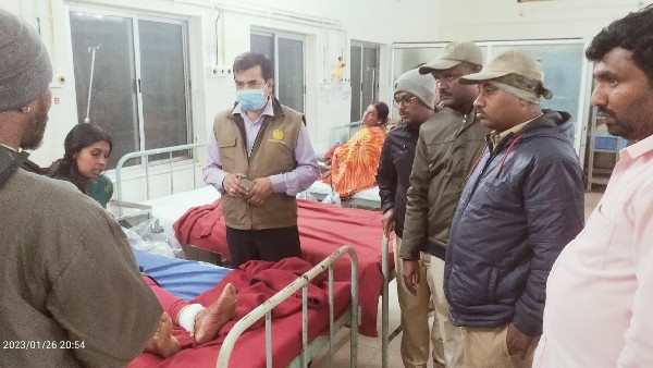 Bison Attack On Bike Riders In Chikkamagaluru