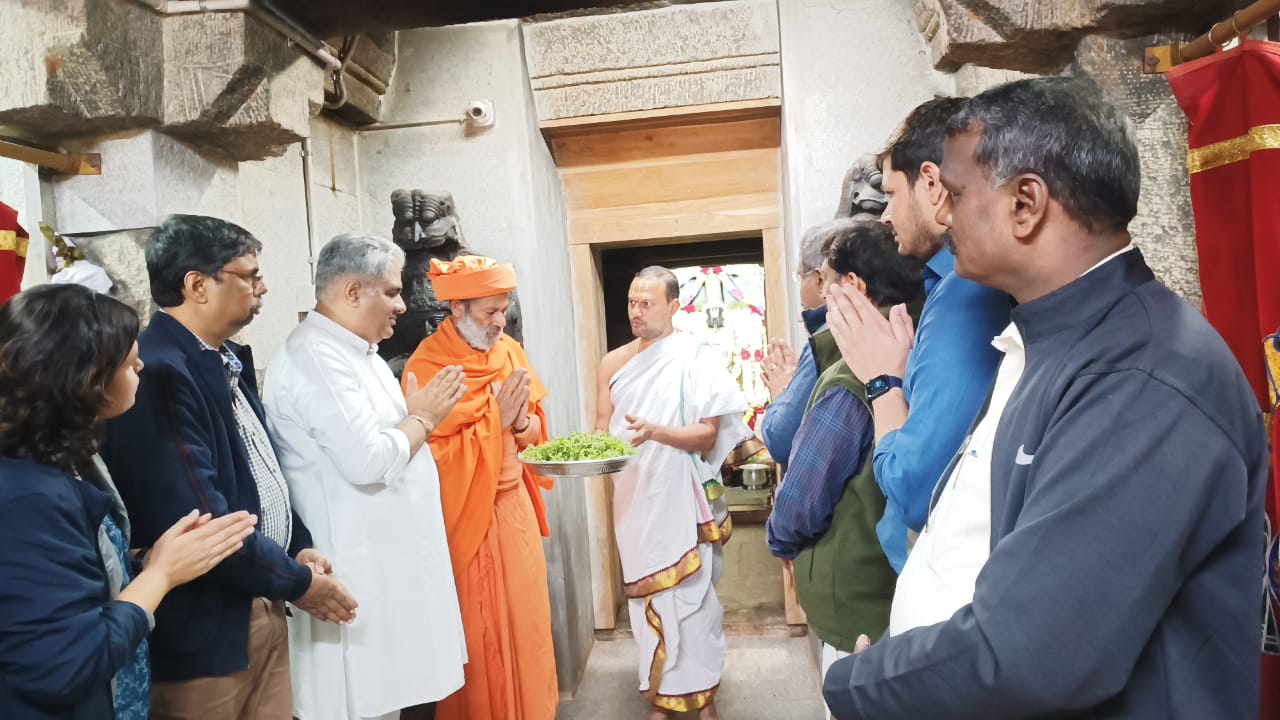 Vaikuntha ekadashi 2023: Bhupender Yadav visit to BR Hills of Chamarajanagar district