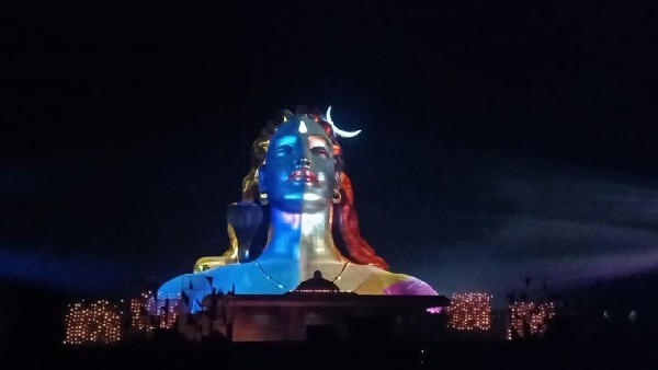 Adiyogi statue: Avalagurki gram panchayat collecting entrance fee for devotees vehicle, Allegation Adiyogi statue: Avalagurki gram panchayat collecting entrance fee for devotees vehicle, Allegation
