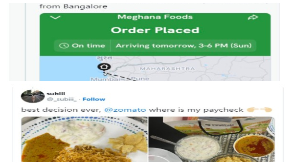  Drunk Mumbai girl orders Rs. 2,500 worth of biryani from Bengaluru; What Happened Next
