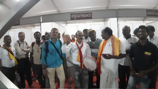 Chaos at Haveri Kannada Sahitya Sammelana 2023: Protest by Chikkamagalurus kannadigas