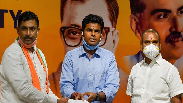 DMK Teases BJP Tamil Nadu chief Annamalai padayatra