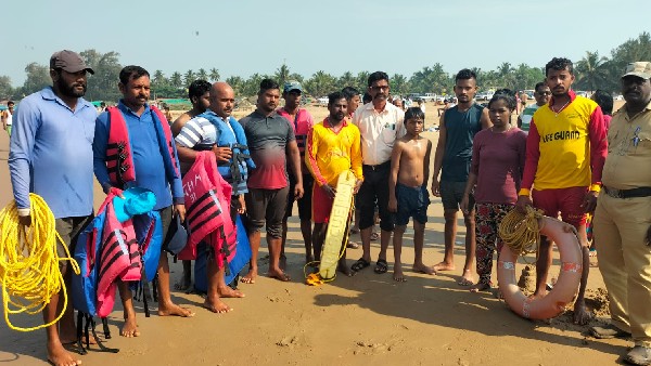 ಪ್ರವಾಸಿಗರಿಗೆ ಲೈಫ್‌ ಗಾರ್ಡ್‌ ಕಿವಿಮಾತು