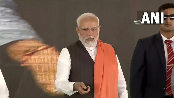 Narendra Modi Aunched Multi Village Drinking Water Project 