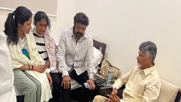 EX Andhra Pradesh CM Chandrababu Naidu, actor Jr NTR in Bengaluru. Here the details 
