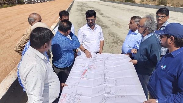 Multi Modal Logistic Park Construction near Mysuru 