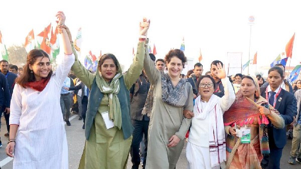 ಪ್ರಿಯಾಂಕಾ ಗಾಂಧಿ ವಾದ್ರಾ ಆಗಮನ 