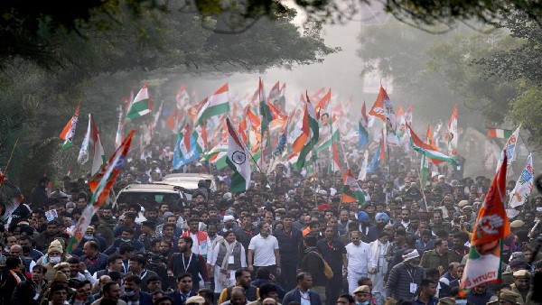 Rahul Gandhis Bharat Jodo Yatra will Resume In Delhi on Tuesday