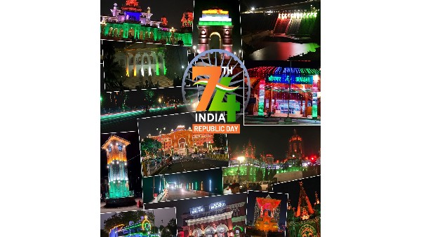 74th Republic Day 2023: Celebrations were held all over the country including New Delhi, Karnataka. 74th Republic Day 2023: Celebrations were held all over the country including New Delhi, Karnataka.
