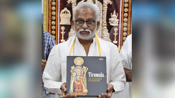 TTD chief launches The Hindu’s coffee table book on Tirumala 