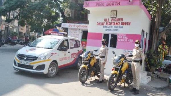 ಮಹಿಳೆಯರ ಓಡಾಟ ಹೆಚ್ಚಿರುವ ಕಡೆ ಪಿಂಕ್ ಪೊಲೀಸ್ ಬೂತ್
