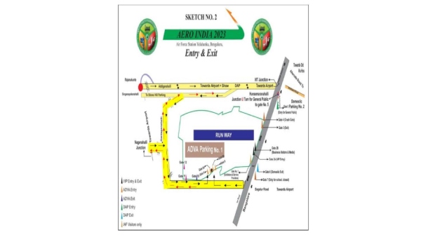 * ಬೆಂಗಳೂರು ಪಶ್ಚಿಮ: ಬೆಂಗಳೂರು ವಿಮಾನ ನಿಲ್ದಾಣ ಕಡೆಗೆ * ಬೆಂಗಳೂರು ಪಶ್ಚಿಮ: ಬೆಂಗಳೂರು ವಿಮಾನ ನಿಲ್ದಾಣ ಕಡೆಗೆ