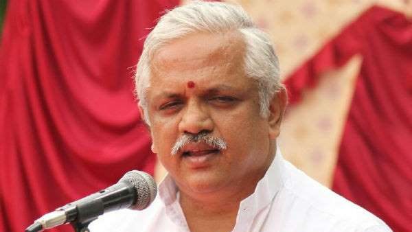 BL Santhosh held Secret meeting with bjp leades in Chamarajanagar 