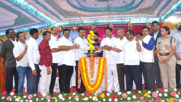 Foundation stone for new New district admistration building in Chikkamagaluru