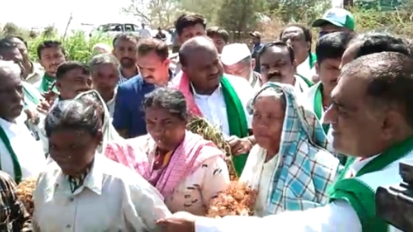 JDS Pancharatna Yatra In Haveri District