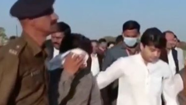 BJP Worker Injured in A Cricket Match, While Trying To Catch Ball Hit By Jyotiraditya Scindia 