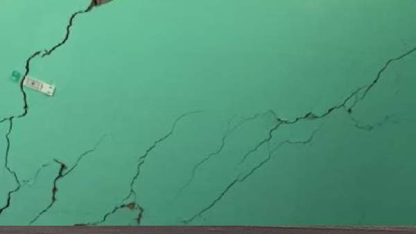 ಹೊಸ ಕಟ್ಟಡಗಳಲ್ಲಿ ಬಿರುಕು