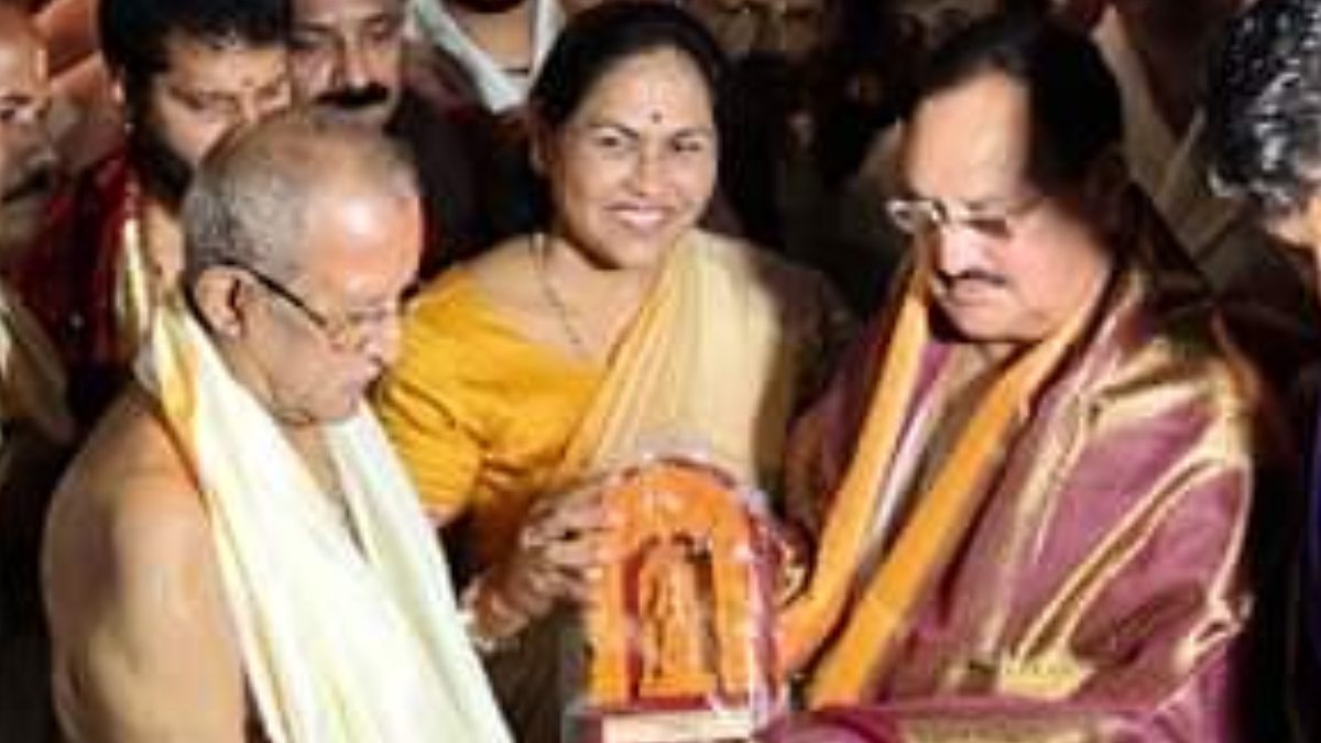 BJP National President JP Nadda Visits Udupi Sri Krishna Matha