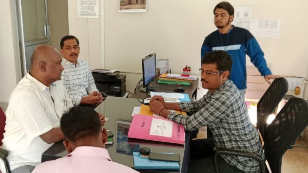 Lokayukta SP Lead Team Visits Various Government Office At Dharwad