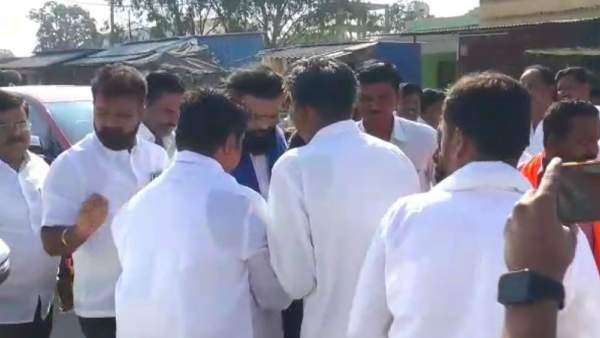 Former Congress MLA Thippeswamy finally joined to BJP in Nayakanahatti