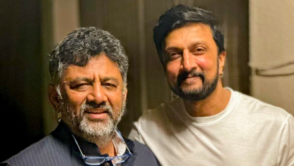 ಇತ್ತೀಚೆಗೆ ಕಾಂಗ್ರೆಸ್ ನಾಯಕ ಡಿಕೆಶಿ - ನಟ ಸುದೀಪ್ ಭೇಟಿ