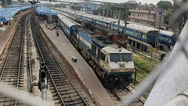 Its not a railway station, its a devils station: After sunset...