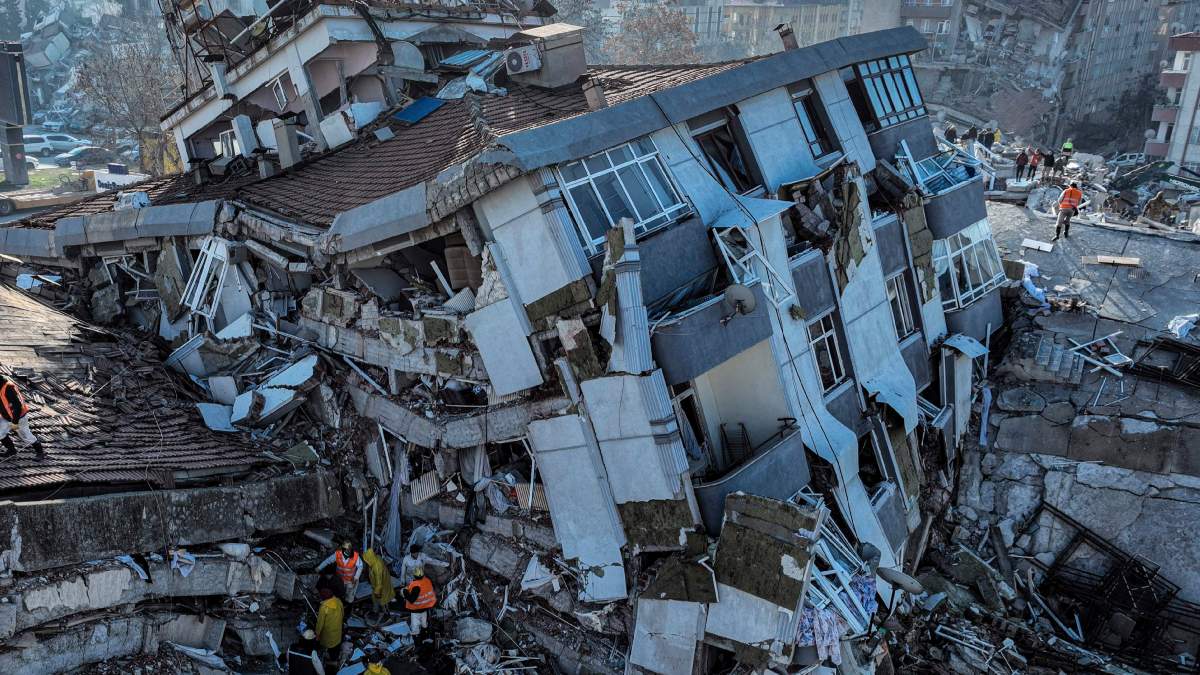  6.3 Magnitude Erthquake Strikes Near Turkey Syria Border Region