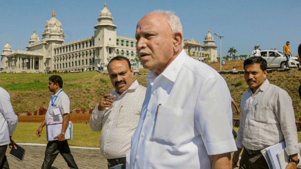 Stone pelting on BS Yediyurappas house is proof of BJPs lax policy, says Congress Stone pelting on BS Yediyurappas house is proof of BJPs lax policy, says Congress