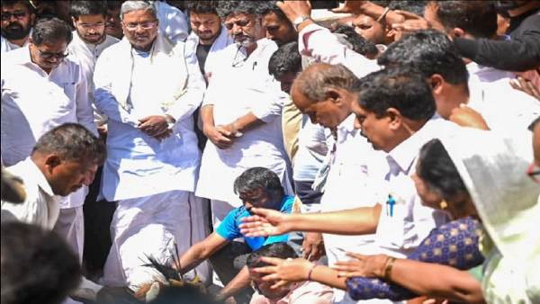  ಕಾಂಗ್ರೆಸ್‌ ಕಾರ್ಯಕರ್ತರಿಂದ ಆಗ್ರಹ