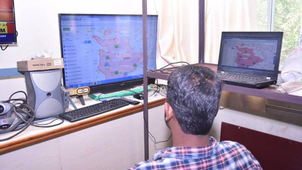 Election Commission Set Up Control Room At Bengaluru 